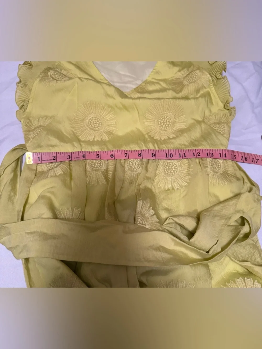 kate spade Bloom Organza Midi Dress   Size 6 - Picture 7 of 8